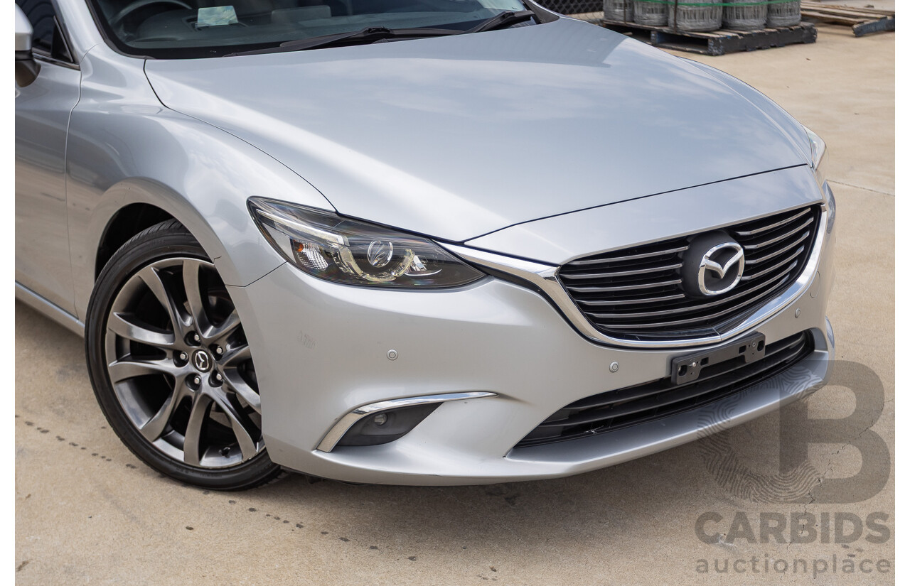 1/2015 Mazda 6 GT 6C MY15 4D Sedan Sonic Silver Twin Turbo Diesel 2.2L