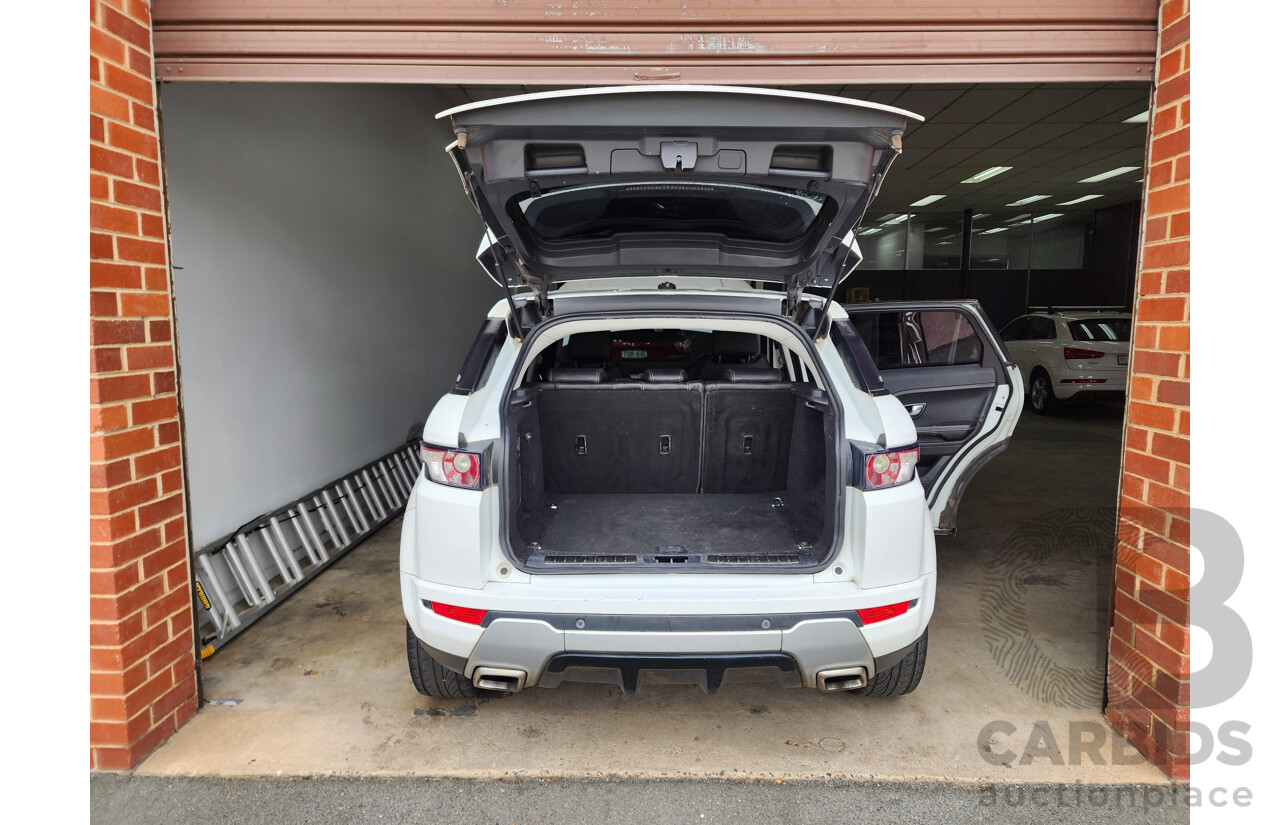 5/2012 Range Rover Evoque SD4 Dynamic LV 5d Wagon White 2.2L