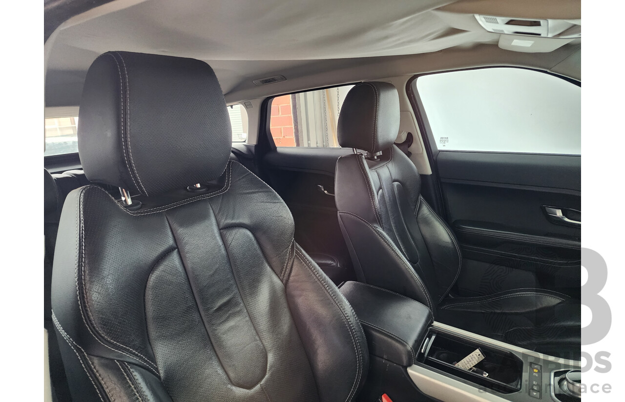 5/2012 Range Rover Evoque SD4 Dynamic LV 5d Wagon White 2.2L