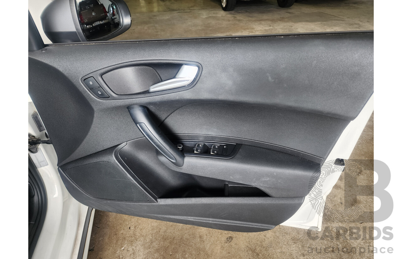 11/2015 Audi A1 Sportback 1.0 TFSI 8X MY15 5d Hatchback White 1.0L