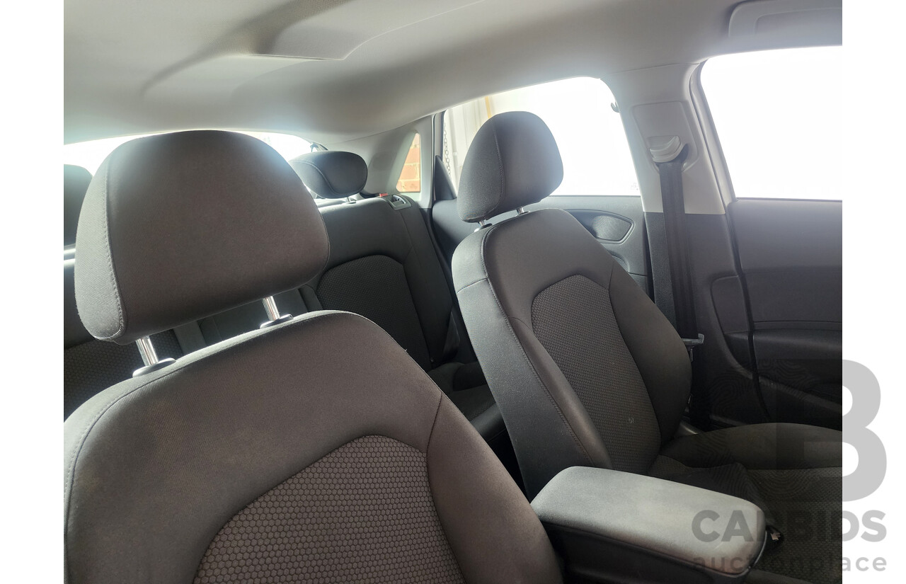 11/2015 Audi A1 Sportback 1.0 TFSI 8X MY15 5d Hatchback White 1.0L