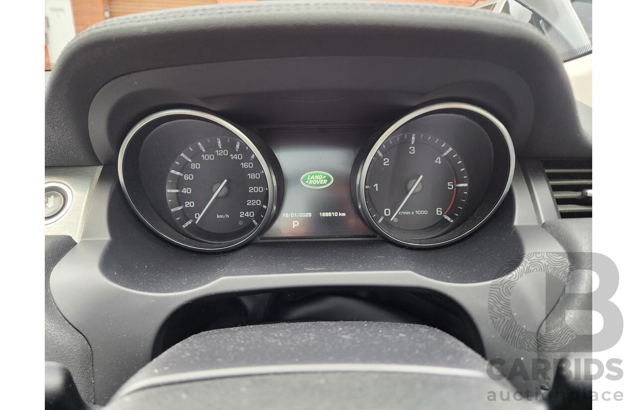 6/2014 Range Rover Evoque SD4 PURE LV MY14 5d Wagon Black 2.2L