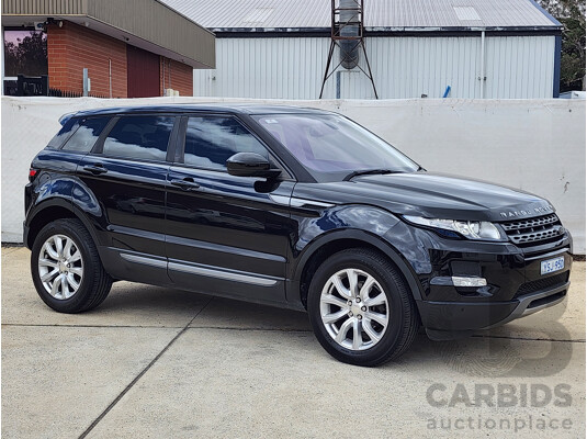 6/2014 Range Rover Evoque SD4 PURE LV MY14 5d Wagon Black 2.2L