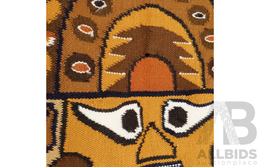 Near Pair of Vintage South American Wall Hangings