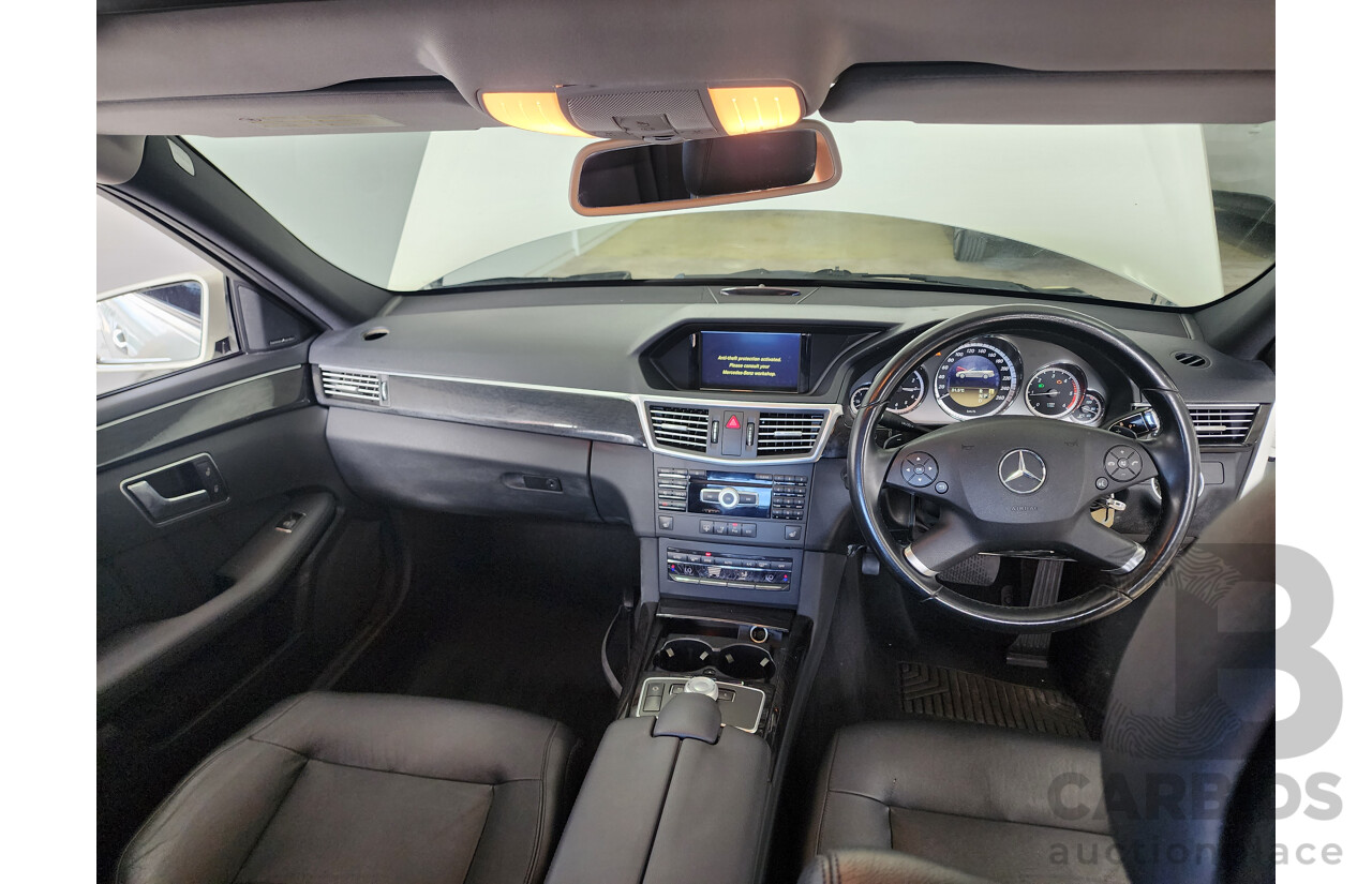 9/2011 Mercedes-Benz E250 CDI Avantgarde 212 MY11 4d Sedan White 2.1L