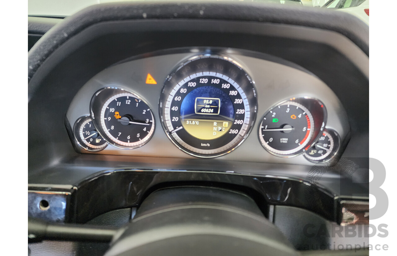 9/2011 Mercedes-Benz E250 CDI Avantgarde 212 MY11 4d Sedan White 2.1L