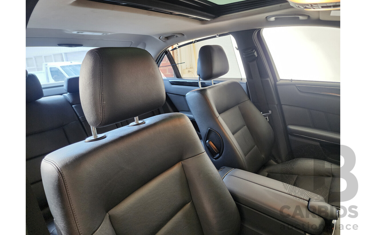 9/2011 Mercedes-Benz E250 CDI Avantgarde 212 MY11 4d Sedan White 2.1L