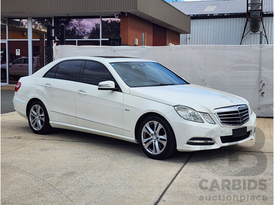 9/2011 Mercedes-Benz E250 CDI Avantgarde 212 MY11 4d Sedan White 2.1L