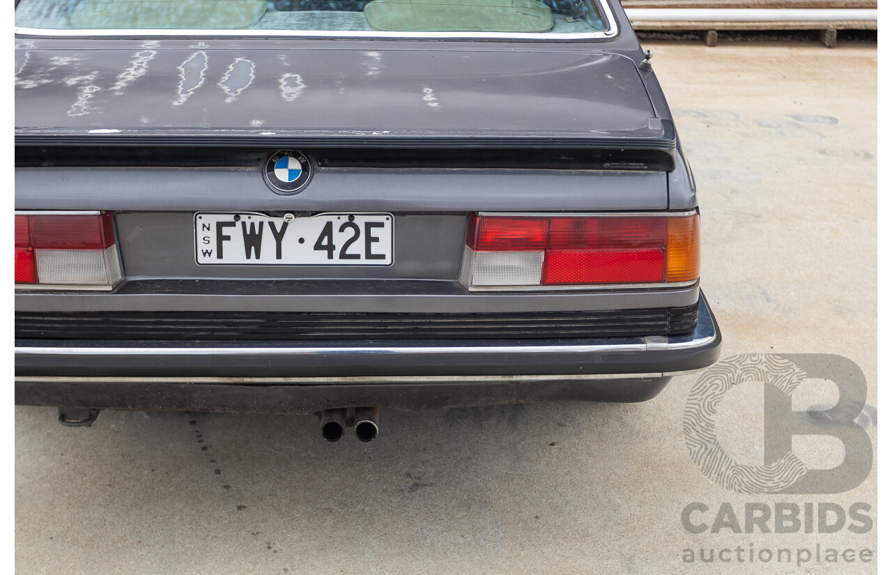 1/1988 BMW 635 CSi (RWD) 2D Coupe Delphin Metallic Grey 3.4L