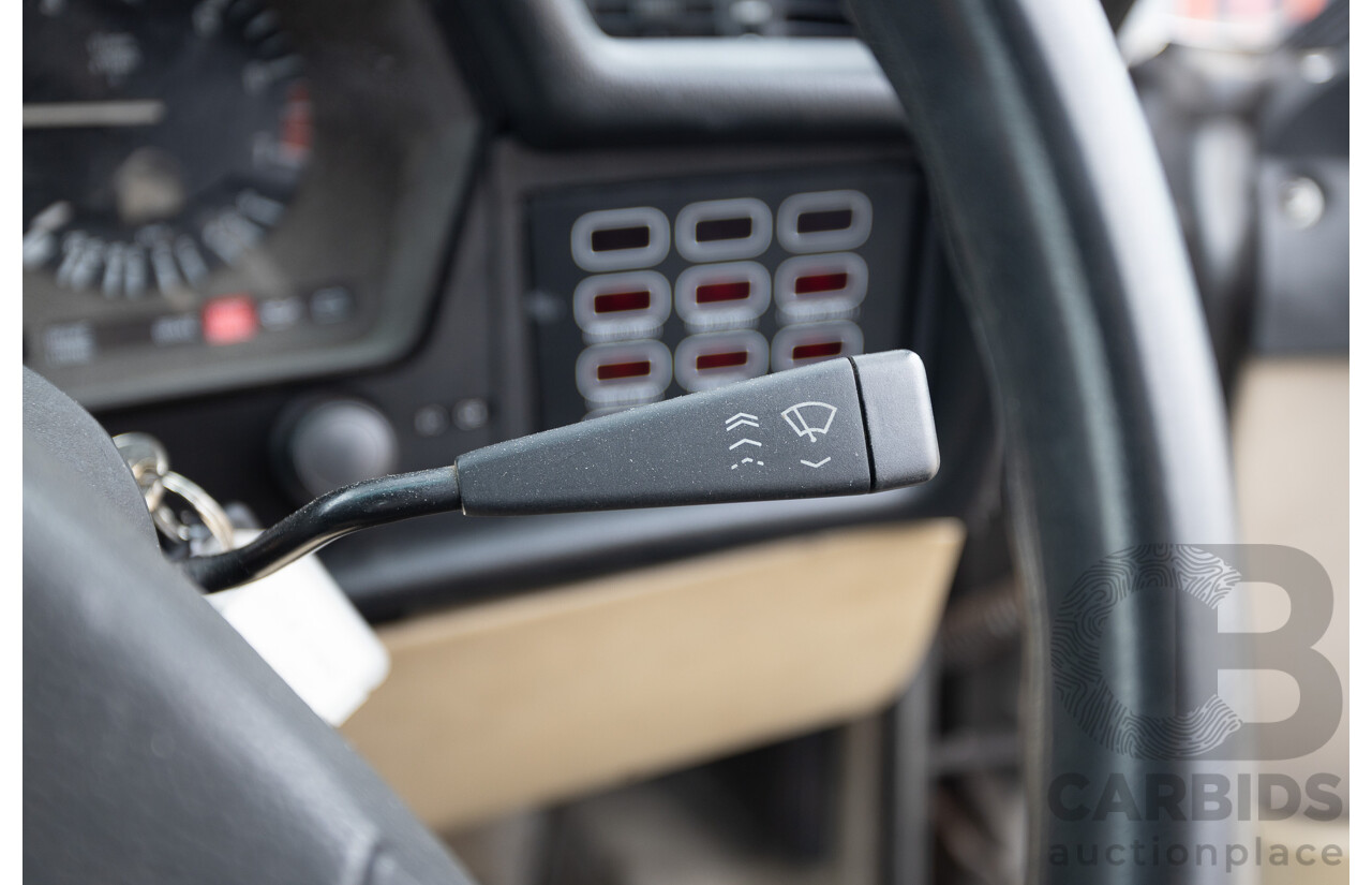 1/1988 BMW 635 CSi (RWD) 2D Coupe Delphin Metallic Grey 3.4L