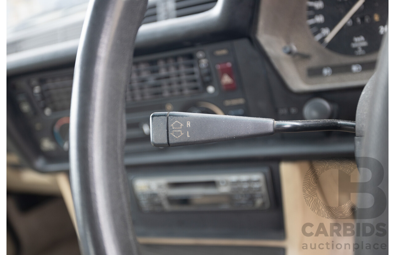 1/1988 BMW 635 CSi (RWD) 2D Coupe Delphin Metallic Grey 3.4L