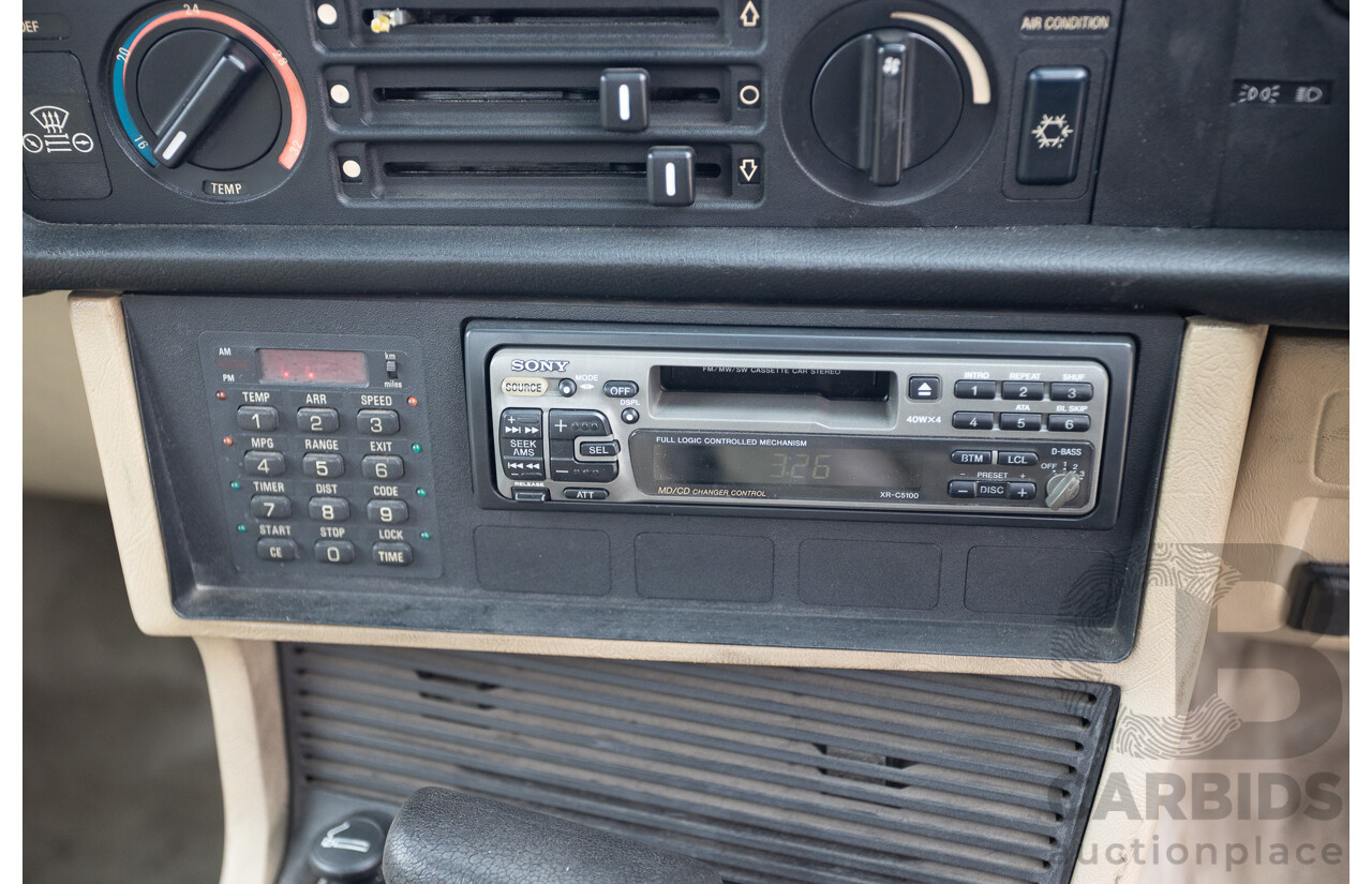 1/1988 BMW 635 CSi (RWD) 2D Coupe Delphin Metallic Grey 3.4L