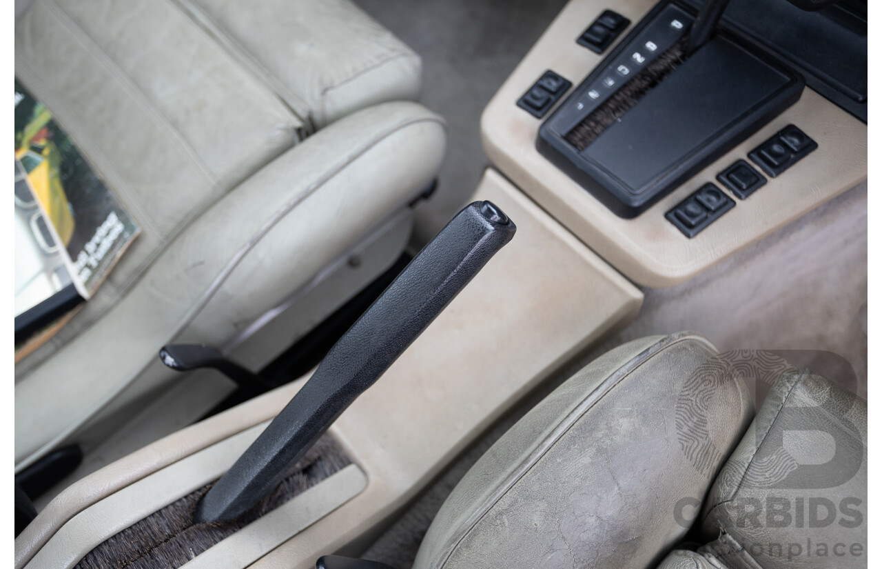 1/1988 BMW 635 CSi (RWD) 2D Coupe Delphin Metallic Grey 3.4L