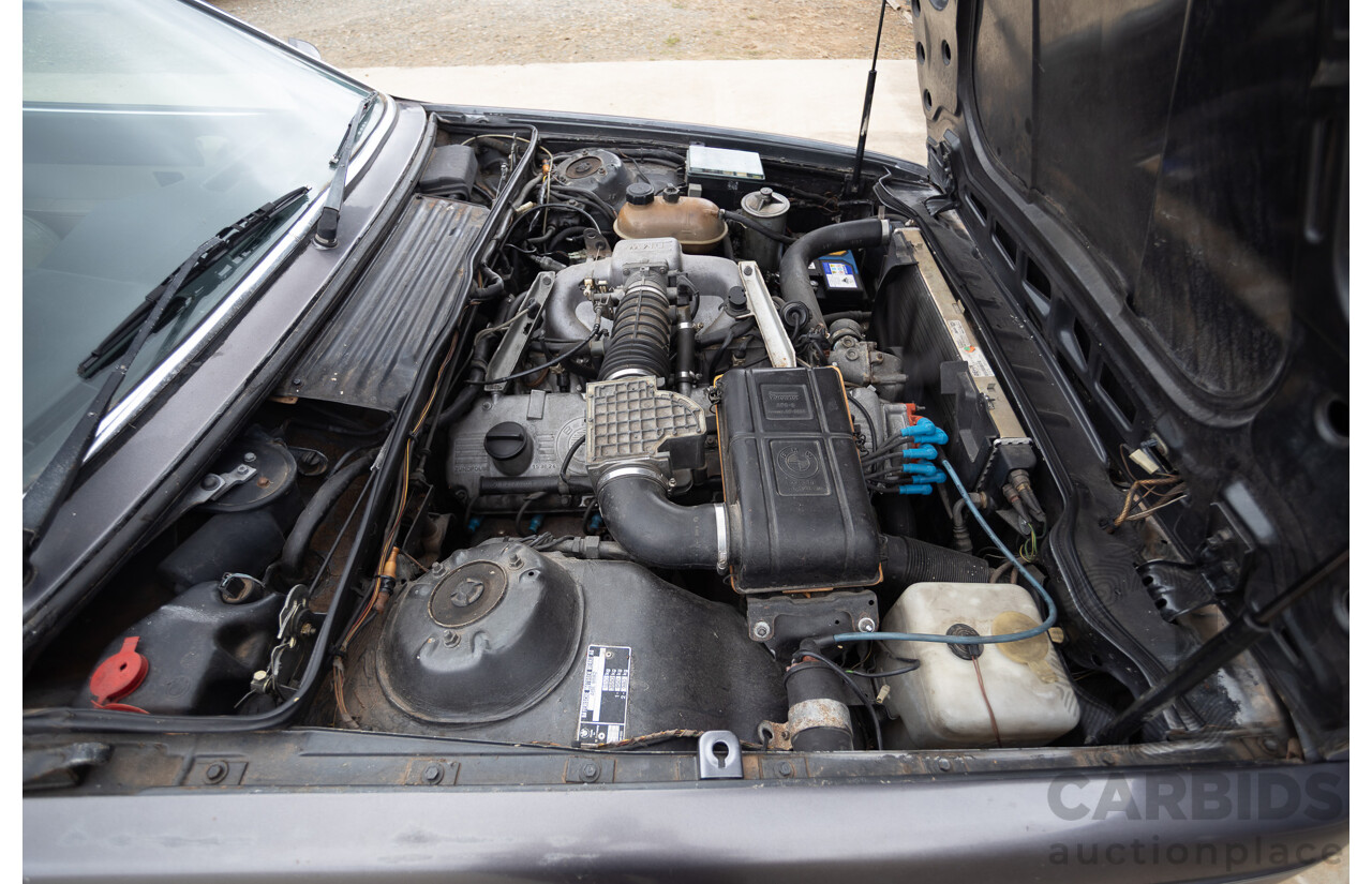 1/1988 BMW 635 CSi (RWD) 2D Coupe Delphin Metallic Grey 3.4L