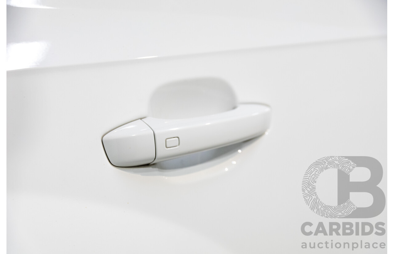 08/2018 Audi Q7 3.0 TDI Quattro (160kW AWD) 4M MY18 4d Wagon Carrara White Turbo Diesel V6 3.0L - 7 Seater