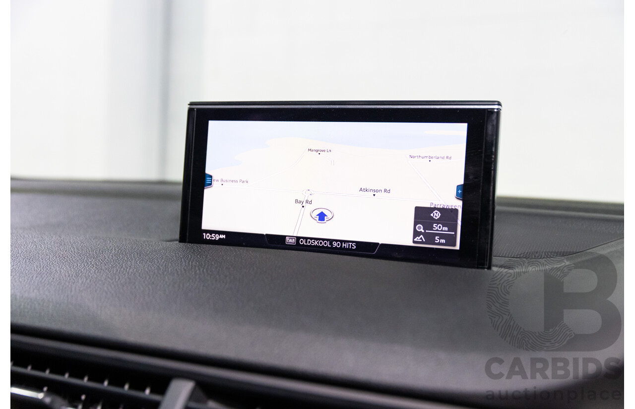 08/2018 Audi Q7 3.0 TDI Quattro (160kW AWD) 4M MY18 4d Wagon Carrara White Turbo Diesel V6 3.0L - 7 Seater