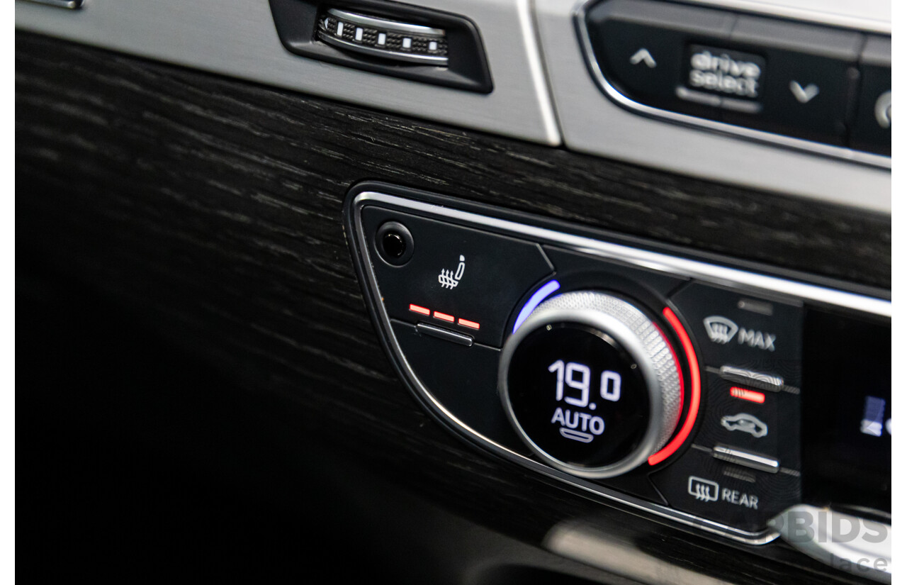 08/2018 Audi Q7 3.0 TDI Quattro (160kW AWD) 4M MY18 4d Wagon Carrara White Turbo Diesel V6 3.0L - 7 Seater