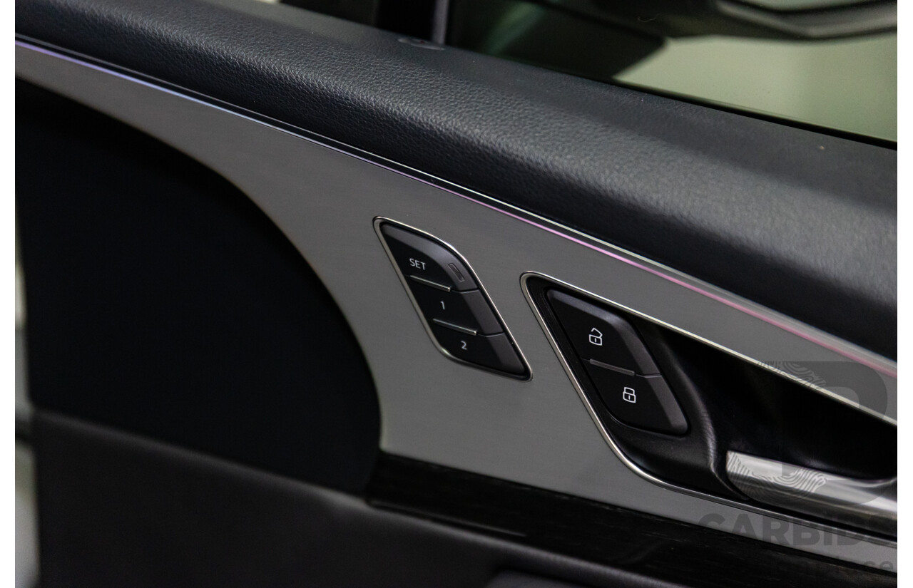 08/2018 Audi Q7 3.0 TDI Quattro (160kW AWD) 4M MY18 4d Wagon Carrara White Turbo Diesel V6 3.0L - 7 Seater