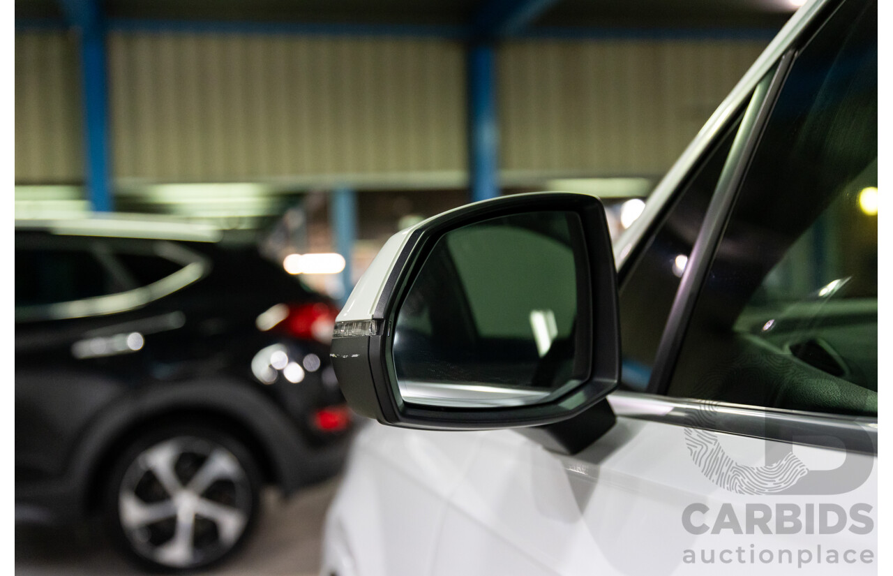 08/2018 Audi Q7 3.0 TDI Quattro (160kW AWD) 4M MY18 4d Wagon Carrara White Turbo Diesel V6 3.0L - 7 Seater