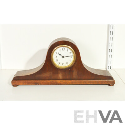 Vintage Wooden Mantel Clock