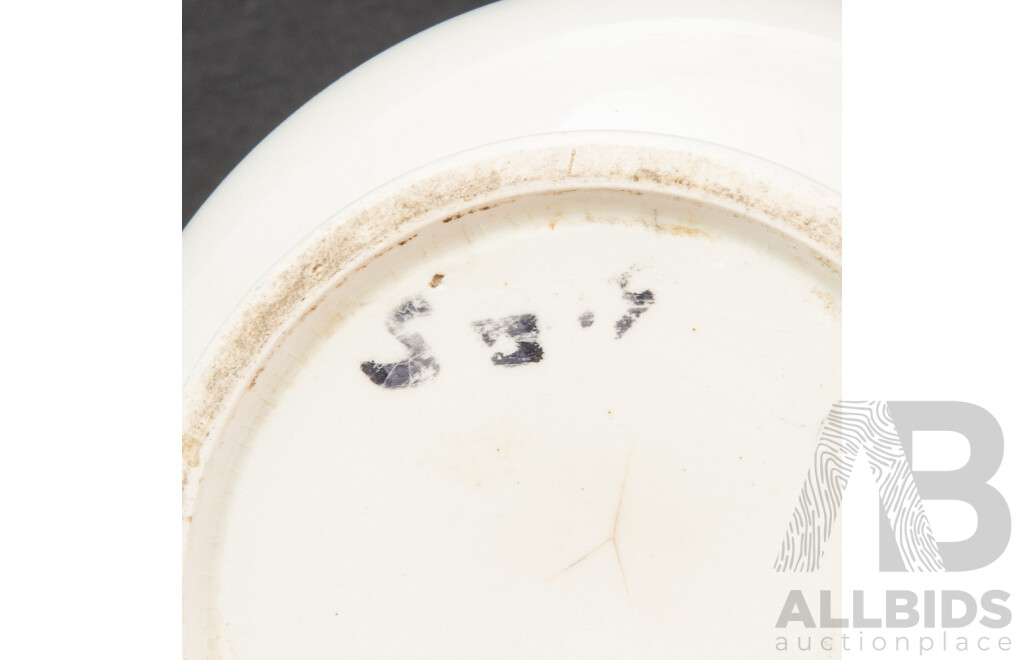 White Ironstone Pitcher