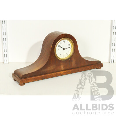 Vintage Wooden Mantel Clock