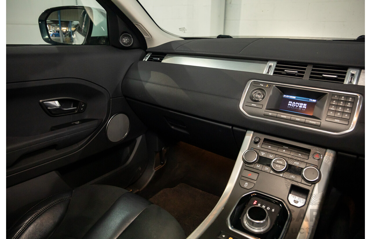 1/2013 Range Rover Evoque TD4 Pure LV MY13 5d Wagon Fuji White Turbo Diesel 2.2L