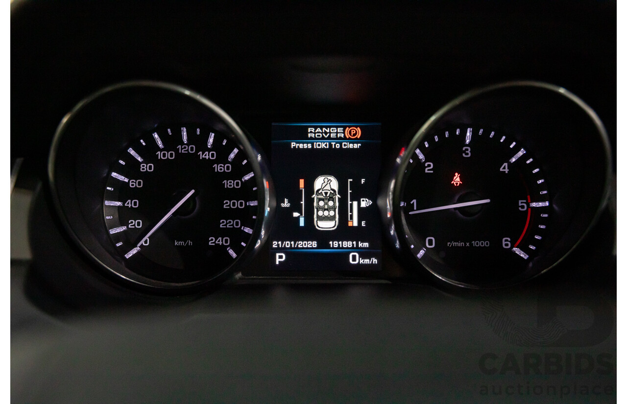 1/2013 Range Rover Evoque TD4 Pure LV MY13 5d Wagon Fuji White Turbo Diesel 2.2L