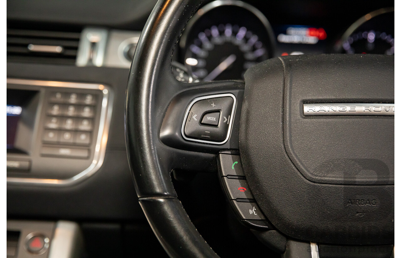 1/2013 Range Rover Evoque TD4 Pure LV MY13 5d Wagon Fuji White Turbo Diesel 2.2L