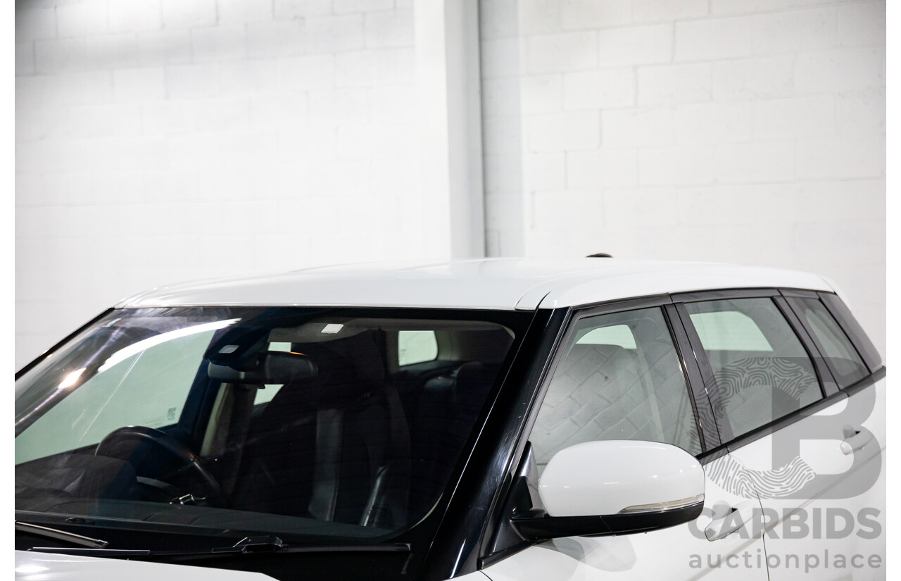 1/2013 Range Rover Evoque TD4 Pure LV MY13 5d Wagon Fuji White Turbo Diesel 2.2L