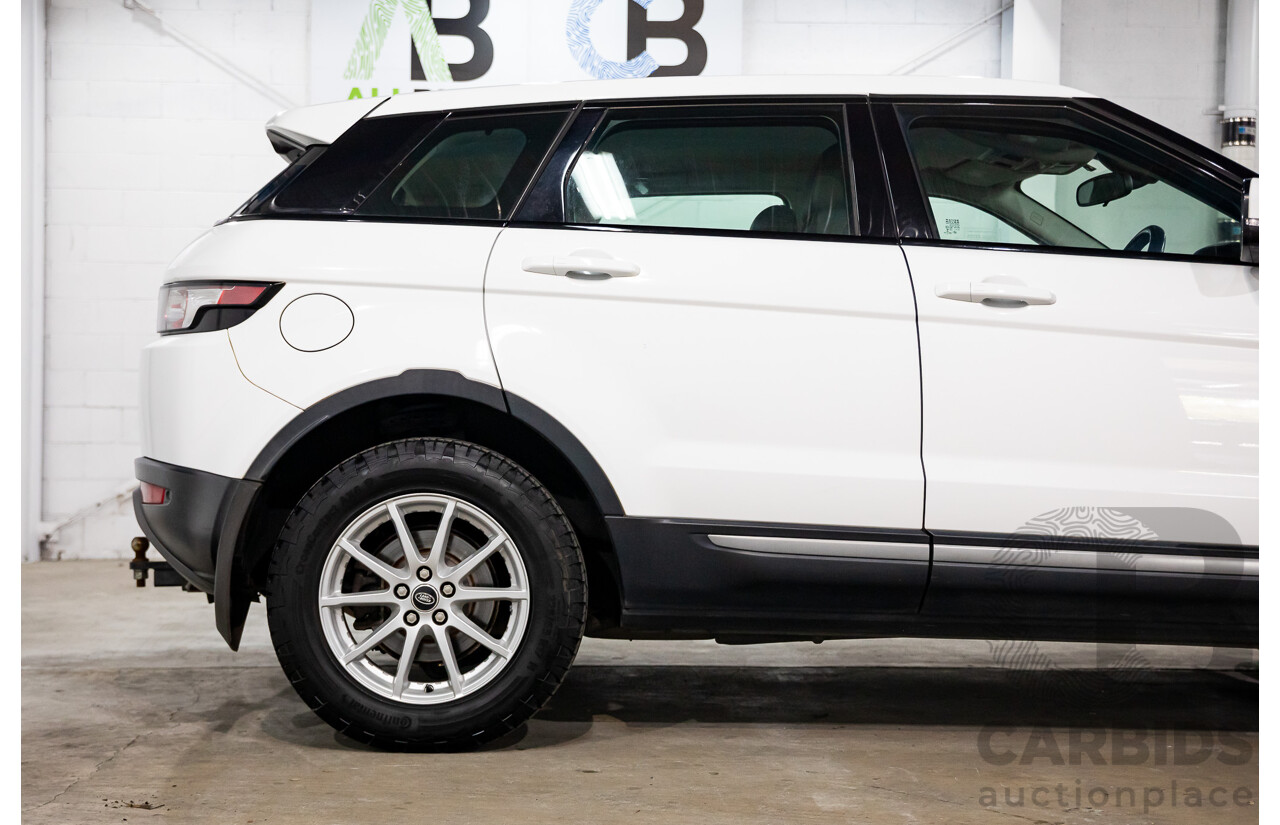 1/2013 Range Rover Evoque TD4 Pure LV MY13 5d Wagon Fuji White Turbo Diesel 2.2L
