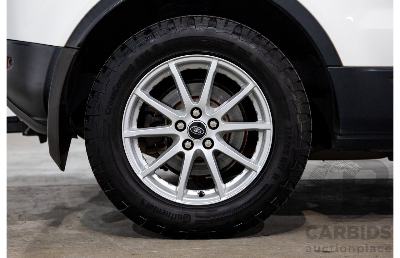 1/2013 Range Rover Evoque TD4 Pure LV MY13 5d Wagon Fuji White Turbo Diesel 2.2L