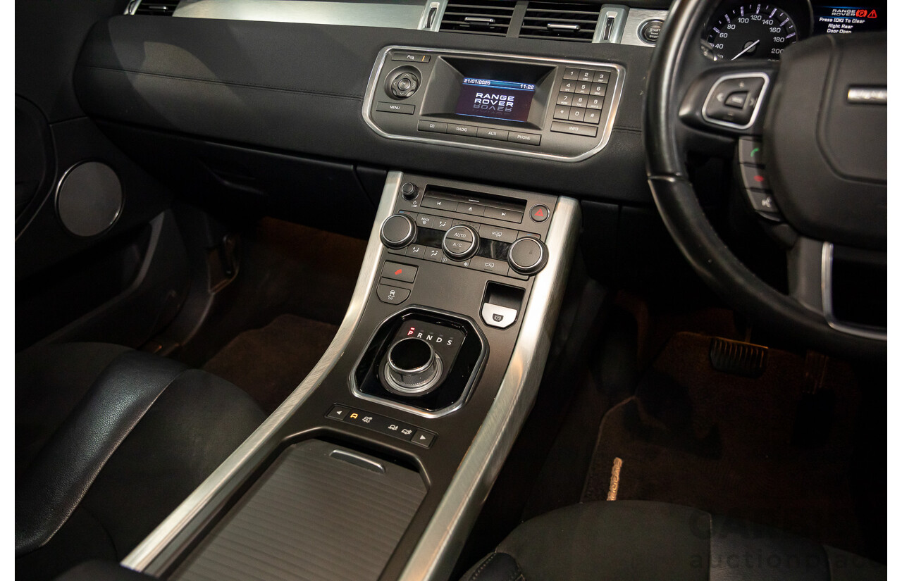 1/2013 Range Rover Evoque TD4 Pure LV MY13 5d Wagon Fuji White Turbo Diesel 2.2L