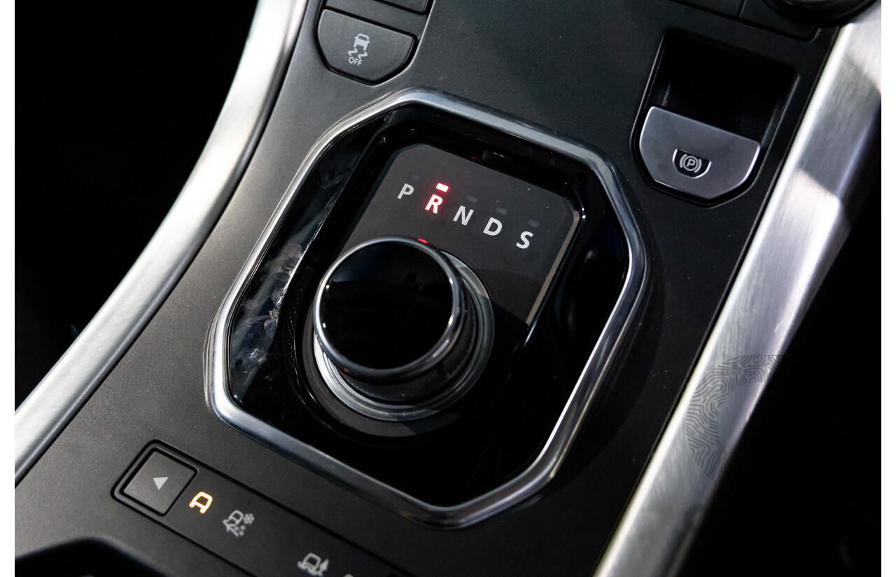 1/2013 Range Rover Evoque TD4 Pure LV MY13 5d Wagon Fuji White Turbo Diesel 2.2L