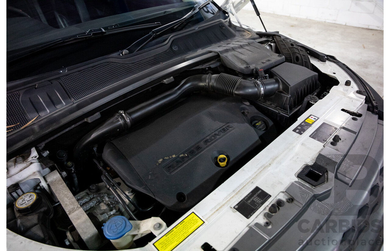 1/2013 Range Rover Evoque TD4 Pure LV MY13 5d Wagon Fuji White Turbo Diesel 2.2L