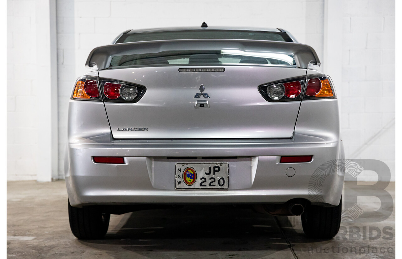 12/2015 Mitsubishi Lancer ES Sport CJ MY15 4d Sedan Apex Silver Metallic 2.0L