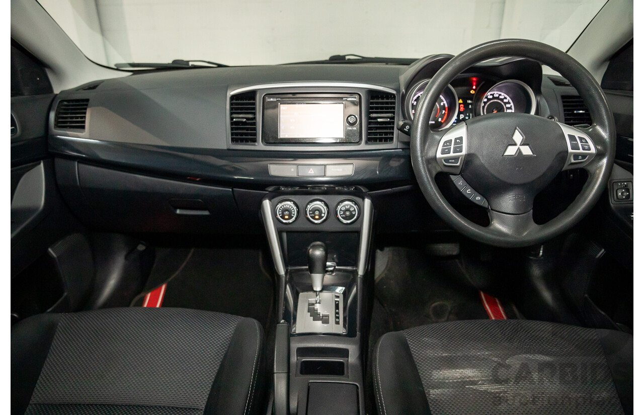 12/2015 Mitsubishi Lancer ES Sport CJ MY15 4d Sedan Apex Silver Metallic 2.0L