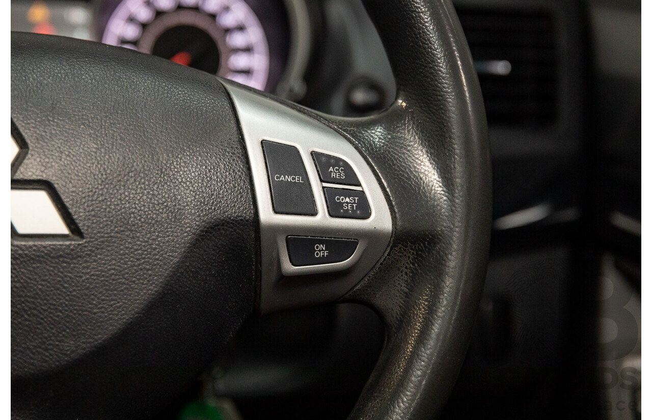 12/2015 Mitsubishi Lancer ES Sport CJ MY15 4d Sedan Apex Silver Metallic 2.0L