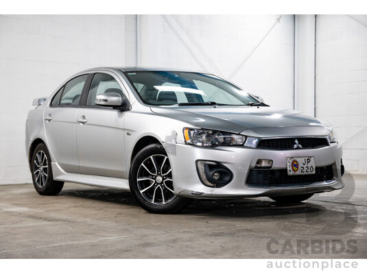 12/2015 Mitsubishi Lancer ES Sport CJ MY15 4d Sedan Apex Silver Metallic 2.0L