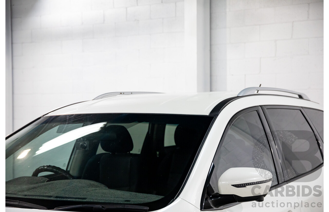 06/2020 Nissan Pathfinder ST (FWD) R52 MY19 SERIES III 4d Wagon Ivory White Pearl V6 3.5L