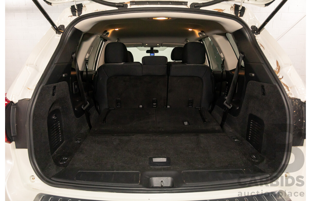 06/2020 Nissan Pathfinder ST (FWD) R52 MY19 SERIES III 4d Wagon Ivory White Pearl V6 3.5L