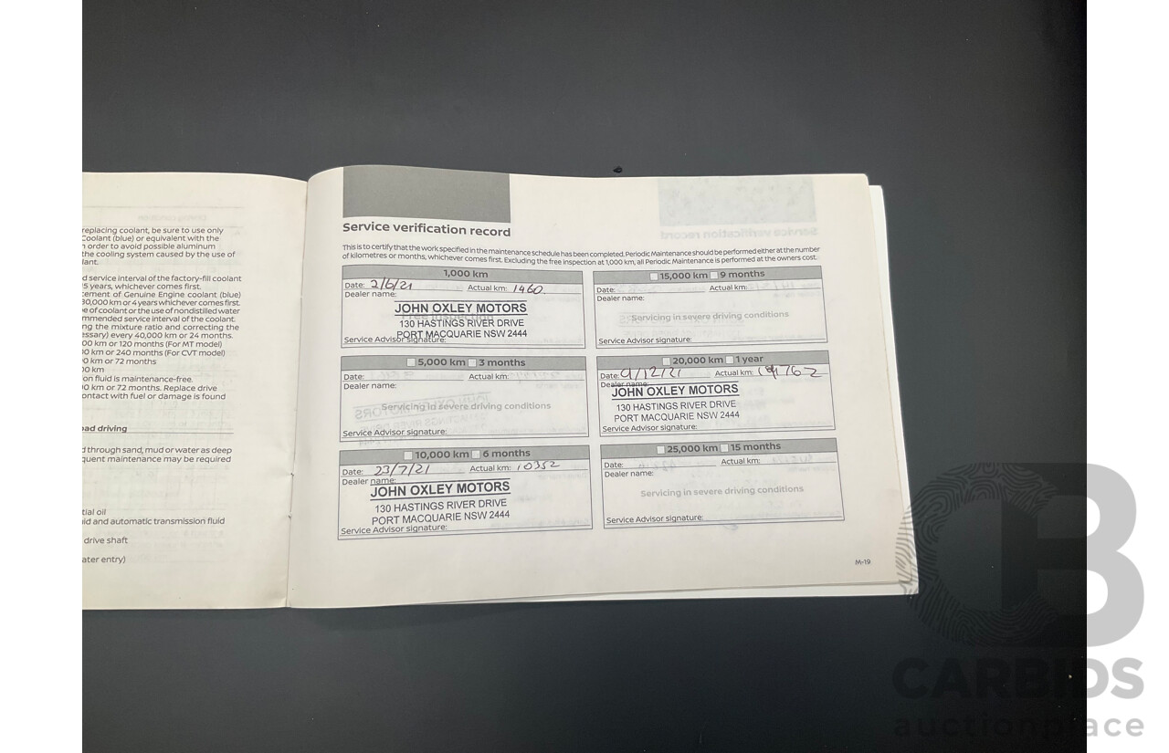 06/2020 Nissan Pathfinder ST (FWD) R52 MY19 SERIES III 4d Wagon Ivory White Pearl V6 3.5L