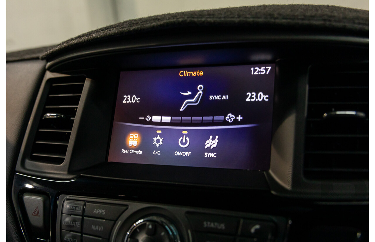 06/2020 Nissan Pathfinder ST (FWD) R52 MY19 Series III 4d Wagon Ivory White Pearl V6 3.5L - 7 Seater