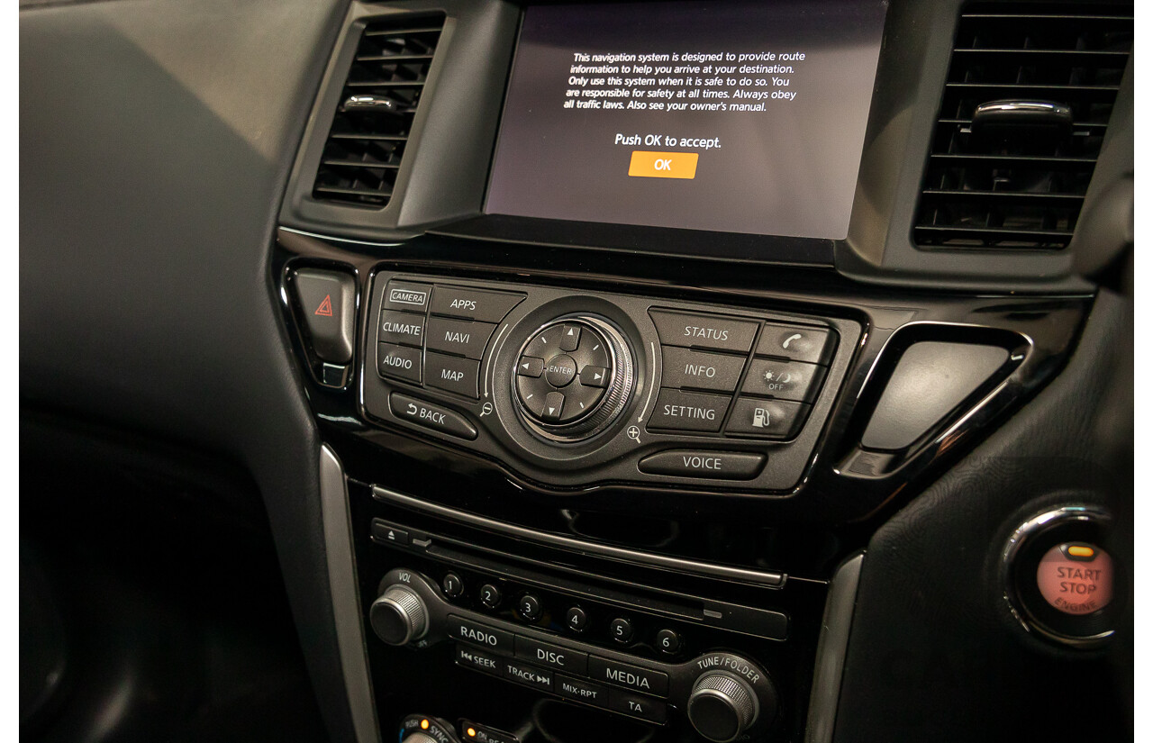 06/2020 Nissan Pathfinder ST (FWD) R52 MY19 Series III 4d Wagon Ivory White Pearl V6 3.5L - 7 Seater