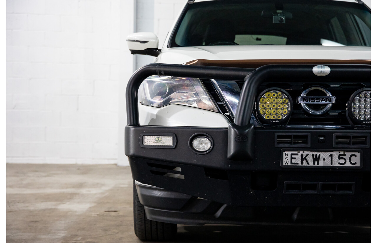 06/2020 Nissan Pathfinder ST (FWD) R52 MY19 Series III 4d Wagon Ivory White Pearl V6 3.5L - 7 Seater