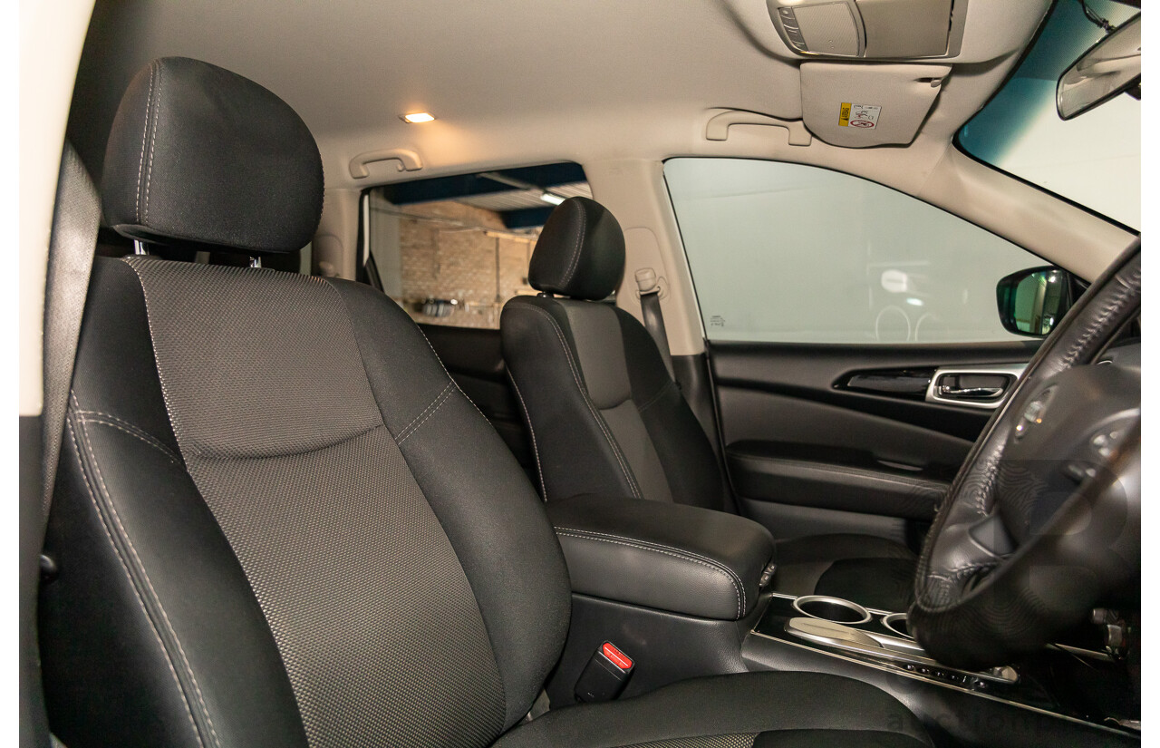 06/2020 Nissan Pathfinder ST (FWD) R52 MY19 Series III 4d Wagon Ivory White Pearl V6 3.5L - 7 Seater