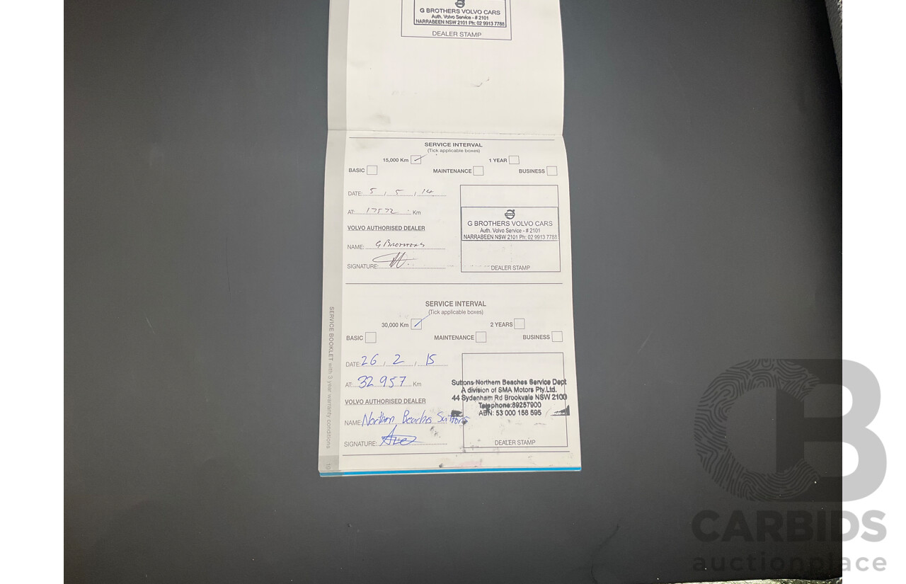 11/2012 Volvo XC60 3.2 Teknik DZ MY12 4d Wagon Mystic Silver Metallic V6 3.2L