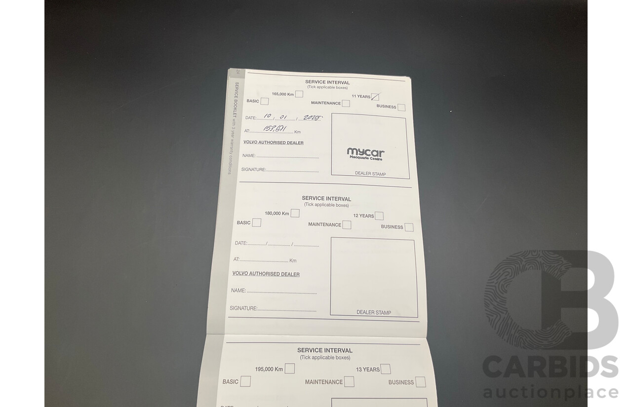 11/2012 Volvo XC60 3.2 Teknik DZ MY12 4d Wagon Mystic Silver Metallic V6 3.2L