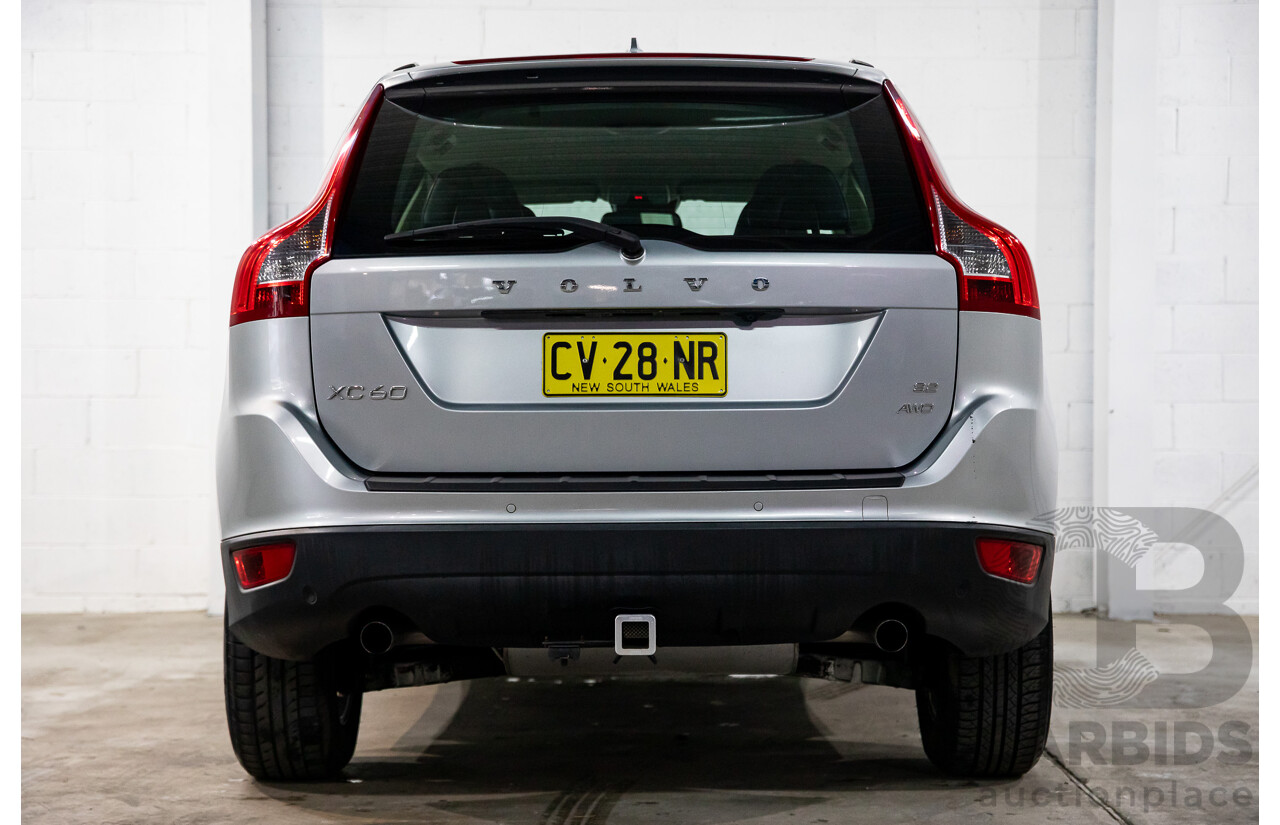 11/2012 Volvo XC60 3.2 Teknik DZ MY12 4d Wagon Mystic Silver Metallic V6 3.2L