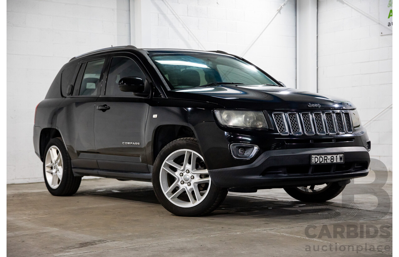 03/2016 Jeep Compass Limited (4x4) MK MY15 4d Wagon Brilliant Black Crystal Pearl 2.4L